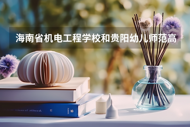 海南省机电工程学校和贵阳幼儿师范高等专科学校（中职部）各有什么优势