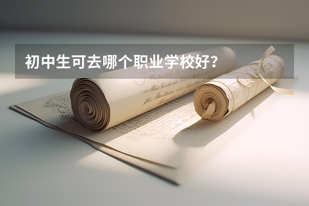 初中生可去哪个职业学校好？