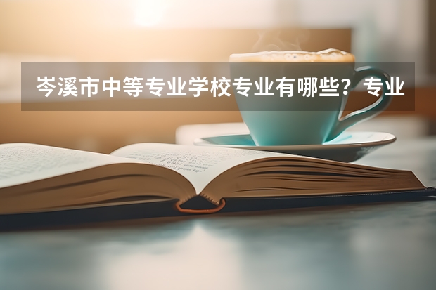 岑溪市中等专业学校专业有哪些？专业介绍