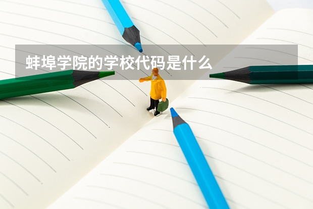 蚌埠学院的学校代码是什么