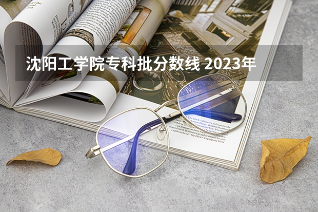 沈阳工学院专科批分数线 2023年沈阳工程学院各省分数线